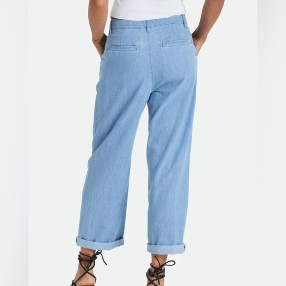 Brixton Victory Trouser Pant In Faded Indigo - Picture 2 of 4